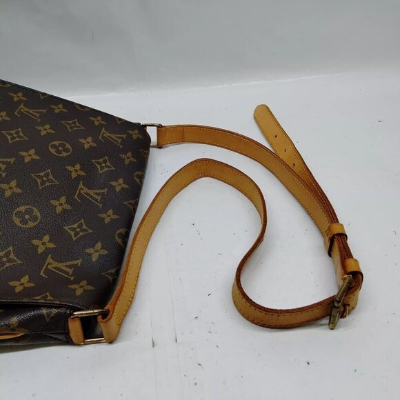 100% Authentic Louis Vuitton Musette Brown Monogram Shoulder Bag - Picture 4 of 9